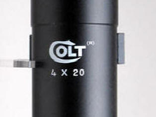 Later Colt 4x20 scope 'made in Japan" by Hakko