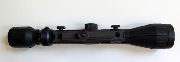 Full top view of scope