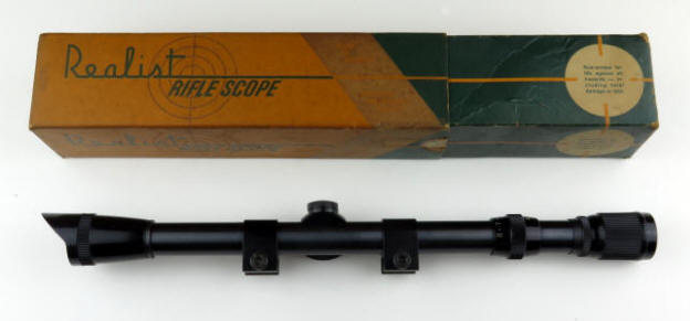 Realist 'Apache" 4x scope for .22 rifles 