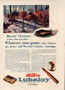 western 1931 ad for lubaloy box