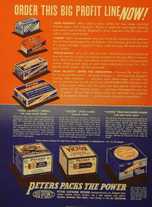 peters 1929 ad for multiiple boxes of ammo