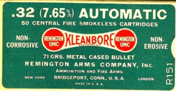 remington 1930 to 1933 box 