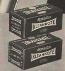 close-up of kleankot boxes