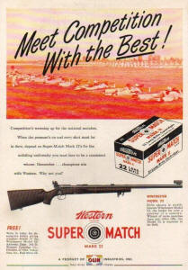 western pre-1962 ammo ad