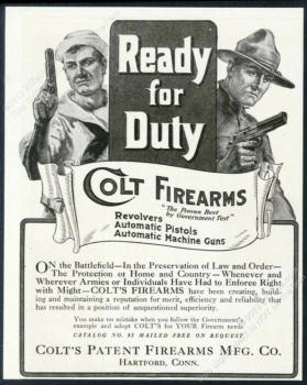 Colt WW1 ad