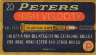 close-up peters ammo box