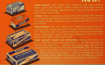 close-up of all ammo boxes for 1940 ad