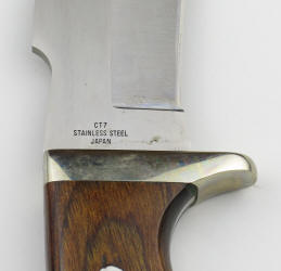 Colt CT-7 Serengeti Skinning Knife blade logo
