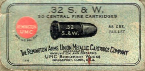 .32 S&W box top