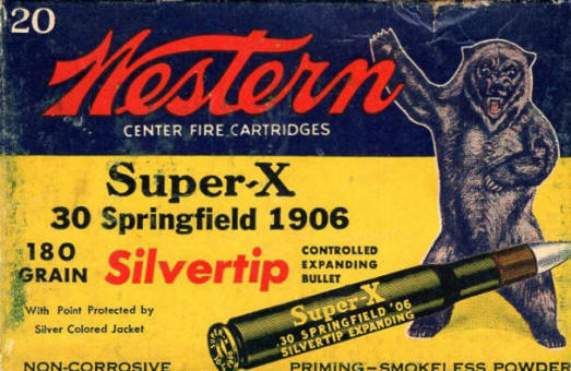 Western bear box .30 Springfield 1906 180 gr. 