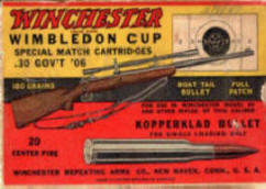 Winchester Wimbledon-Cup-special match ammo box