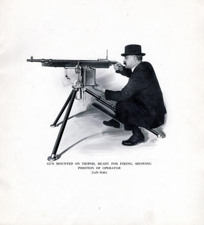 1914 Colt's automatic gun leftside