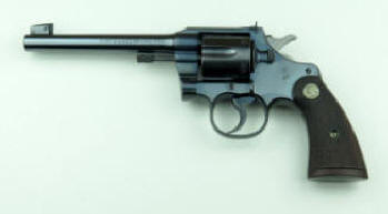 1937 Colt officers target model left side