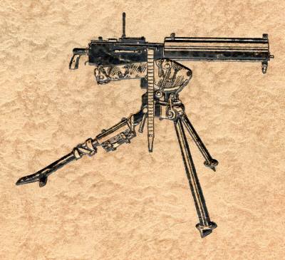 1939 Colt automatic machine guns handbook enlarged machine gun