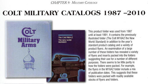 1991 Colt M16A2 brochure discussion by John Ogle