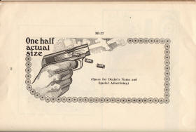 1915 Colt's cuts for dealers hand book blank dealer ads 3