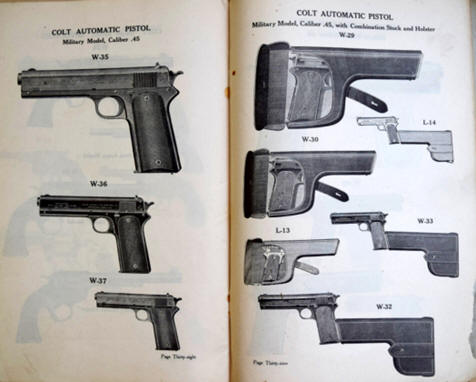 Examples of images used in Colt ads or catalogs