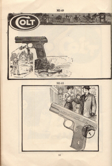 1915 Colt's printing cuts for dealers handbook page 19