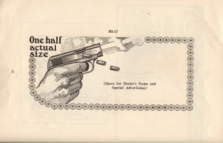 1915 Colt's printing cuts for dealers handbook page 40