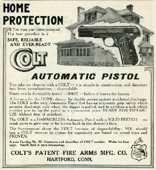 &nbsp;1910 home protection 'You can't forget to make it safe' Cosmo magazine