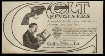 Colt vintage print ads