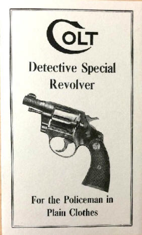 Colt introduction of the Detective Special