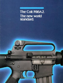 Colt 1984  M16A2 Rifle Weapons System brochure