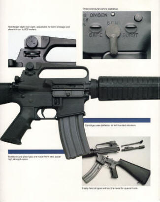 Colt M16A2 Rifle Weapons System section 2
