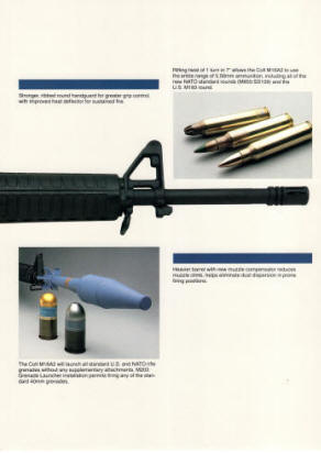 Colt M16A2 Rifle Weapons System section 3