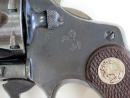 side view of Colt  Police Positive Target Pistol .22