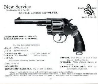 Colt catalog 1922 Colt Model 1917