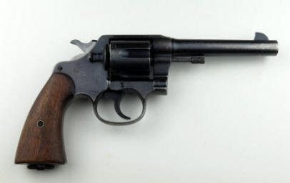 Government issue Colt US. Army M1917 revolver right side