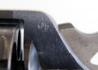 military inspection markings on frame