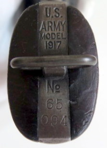 Butt marked " U. S. Army Model 1917 / No. 65 / 094