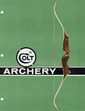 Colt 1964 archery catalog