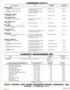 Colt 1963 Archery multi-fold dealer brochure-2