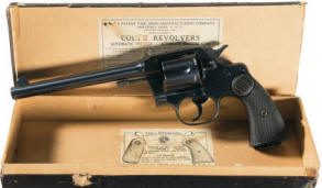 Colt New Service D.A. revolver .45, 7 1/2 inch barrel
