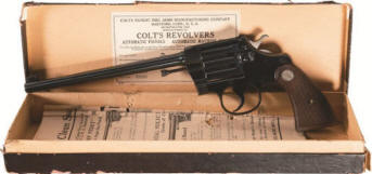 Colt Camp Perry box and label, 10 in. barrel 