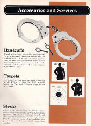Colt handcuff accessories