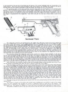 Colt 'Woodsman' .Automatic Pistol 22 LR Form A-127-1