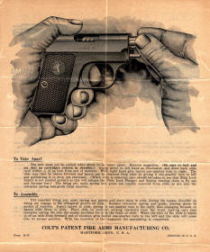 Colt M1908 pocket .25 pistol form 95 page 2