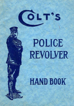 1913 (A-35-R) Colt police revolver handbook cover
