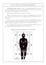 1913 (A-35-R) Colt police revolver handbook target