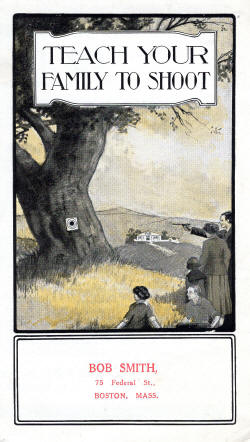 1920 Colt 'Teach your family to shoot' brochure cover