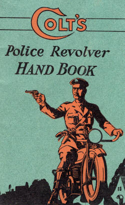 Colt 1930 pollice revolver hand book cover 1st edition