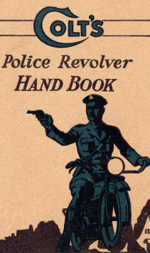 Colt 1939 police revolver handbook cover