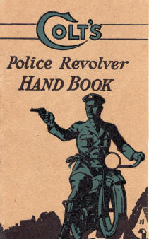 1944 colt's police revolver hand book cover