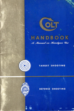 Colt 1950 handbook for revolver covefr