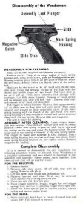 1953 Colt Woodsman Match Target Model .22, pamphlet, Form 204 page 3