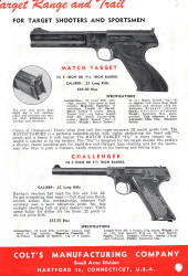 March 1954 Colt revolvers and automatic pistols-3
